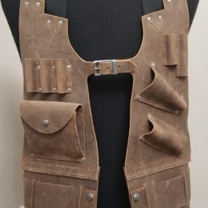 Utility Leather Tool Vest