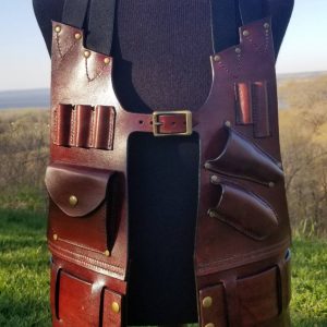 Veg-tanned Leather Tool Vest