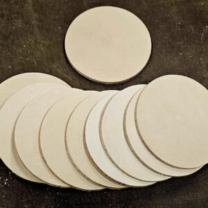 Round Coaster Blanks 10 Pack