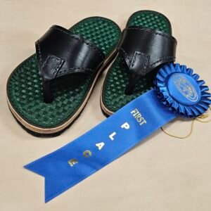 Flip Flops with a Basketweave Stamp